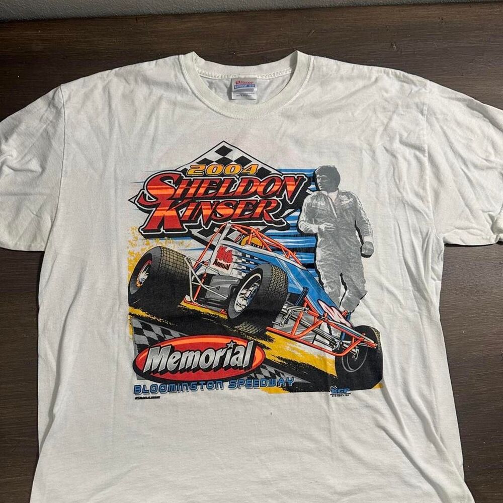 Nascar Men's White T-shirt